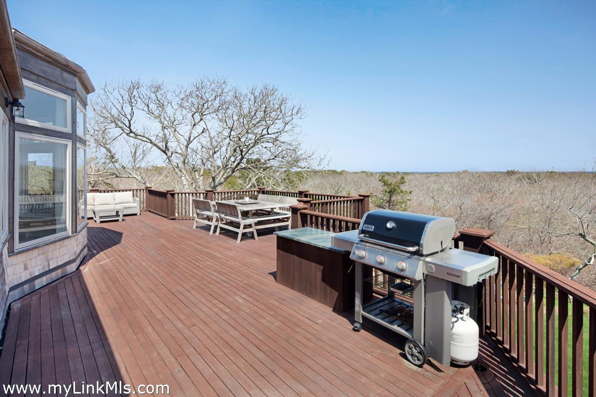 72 Chappaquiddick Avenue Edgartown, MA 02539 - Photo 16 of 63 Expansive open air BBQ area