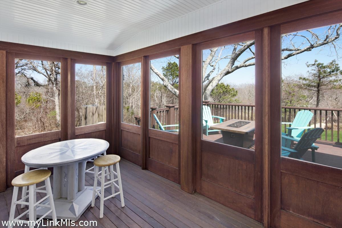 72 Chappaquiddick Avenue Edgartown, MA 02539 - Photo 18 of 63 Primary home screened porch