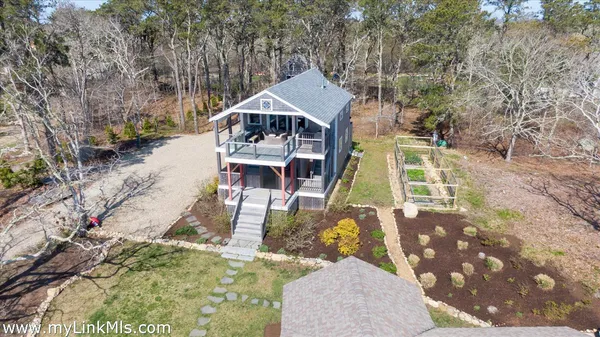 a view of a hallway with staircase