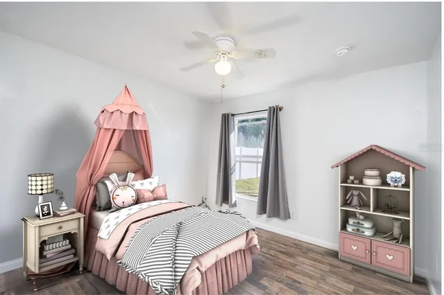 a view of walk in closet with window