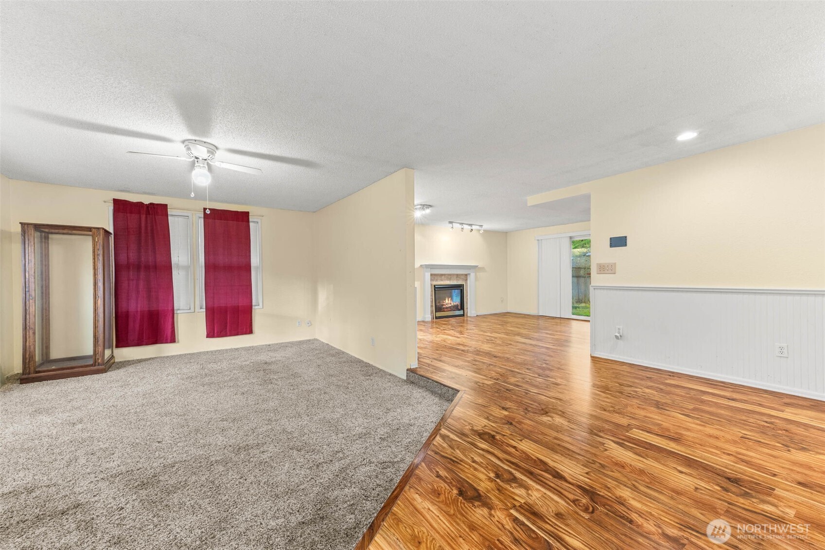 8529 37th Court Southeast Lacey, WA 98503 - Photo 3 of 34 a view of an empty room with closet and a window