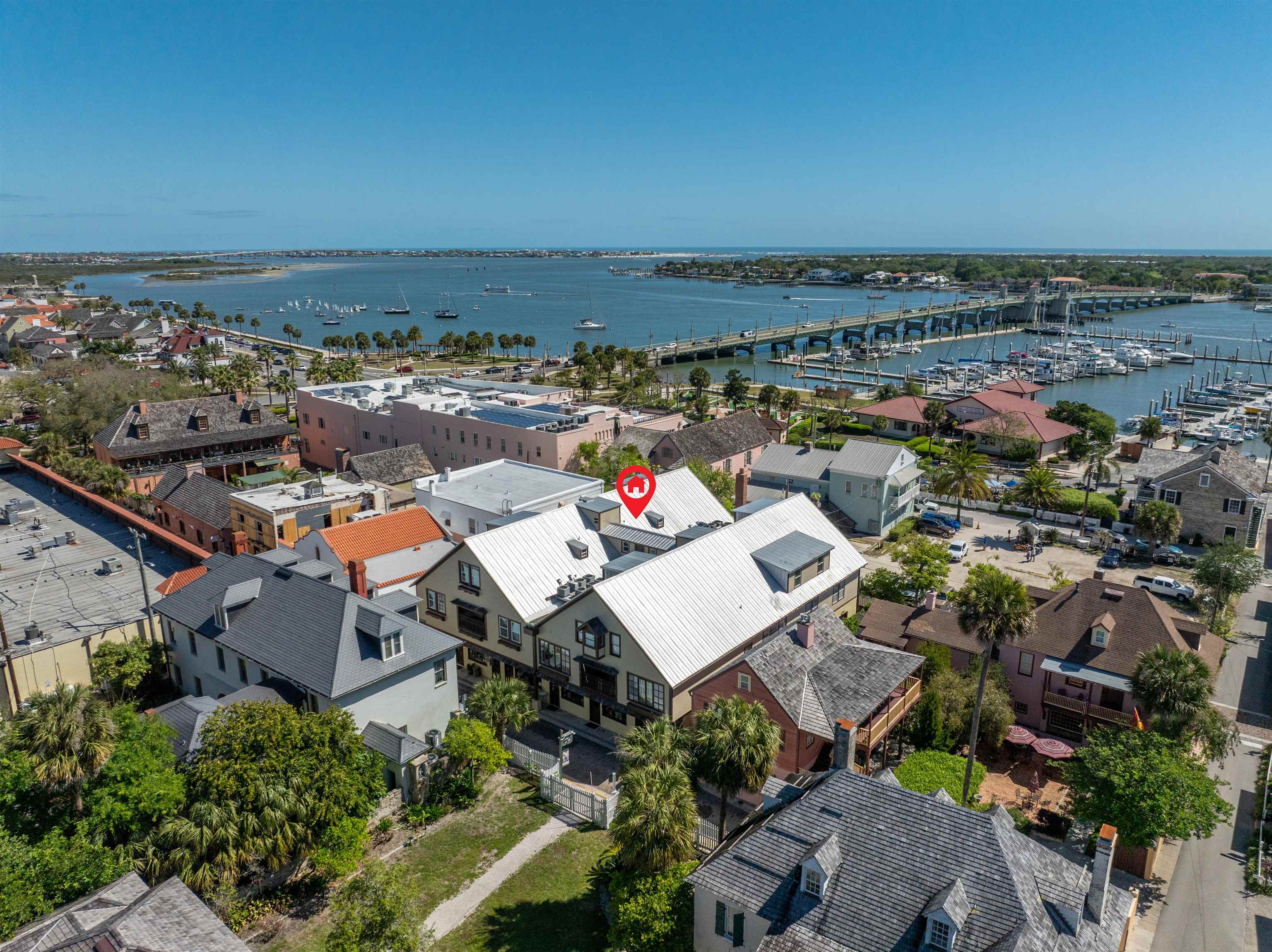 11 Aviles Street St. Augustine, FL 32084 - Photo 26 of 40 an aerial view of a city