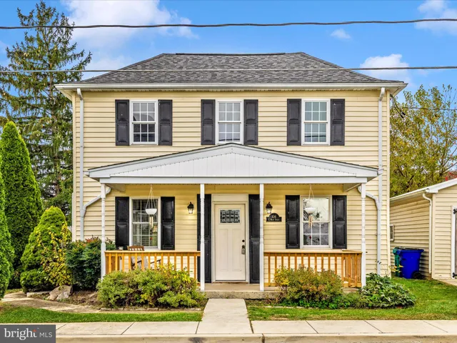 front view of a house