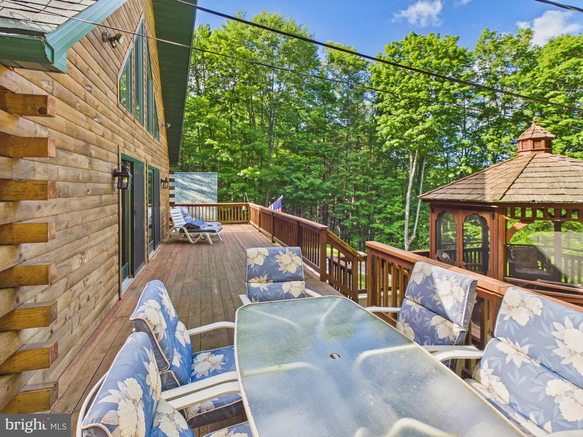 477 Finn Swamp Road Lakeville, PA 18438 - Photo 12 of 53 Wrap around deck