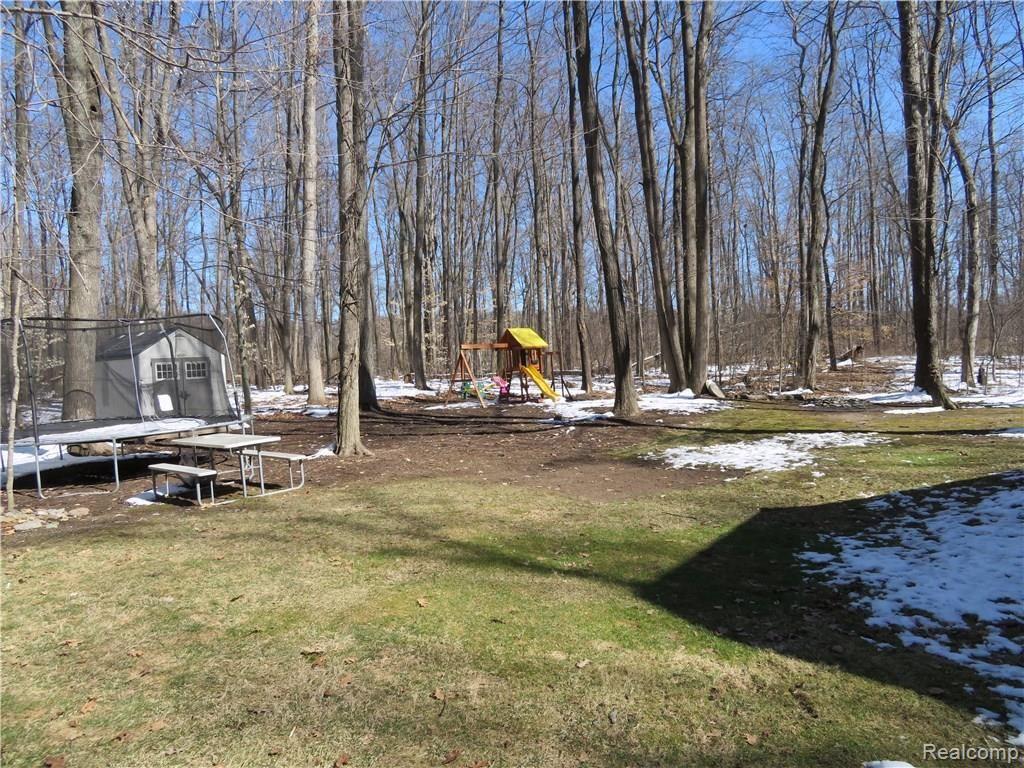 2663 Fisk Road Howell, MI 48843 - Photo 5 of 31 Wooded backyard.JPG