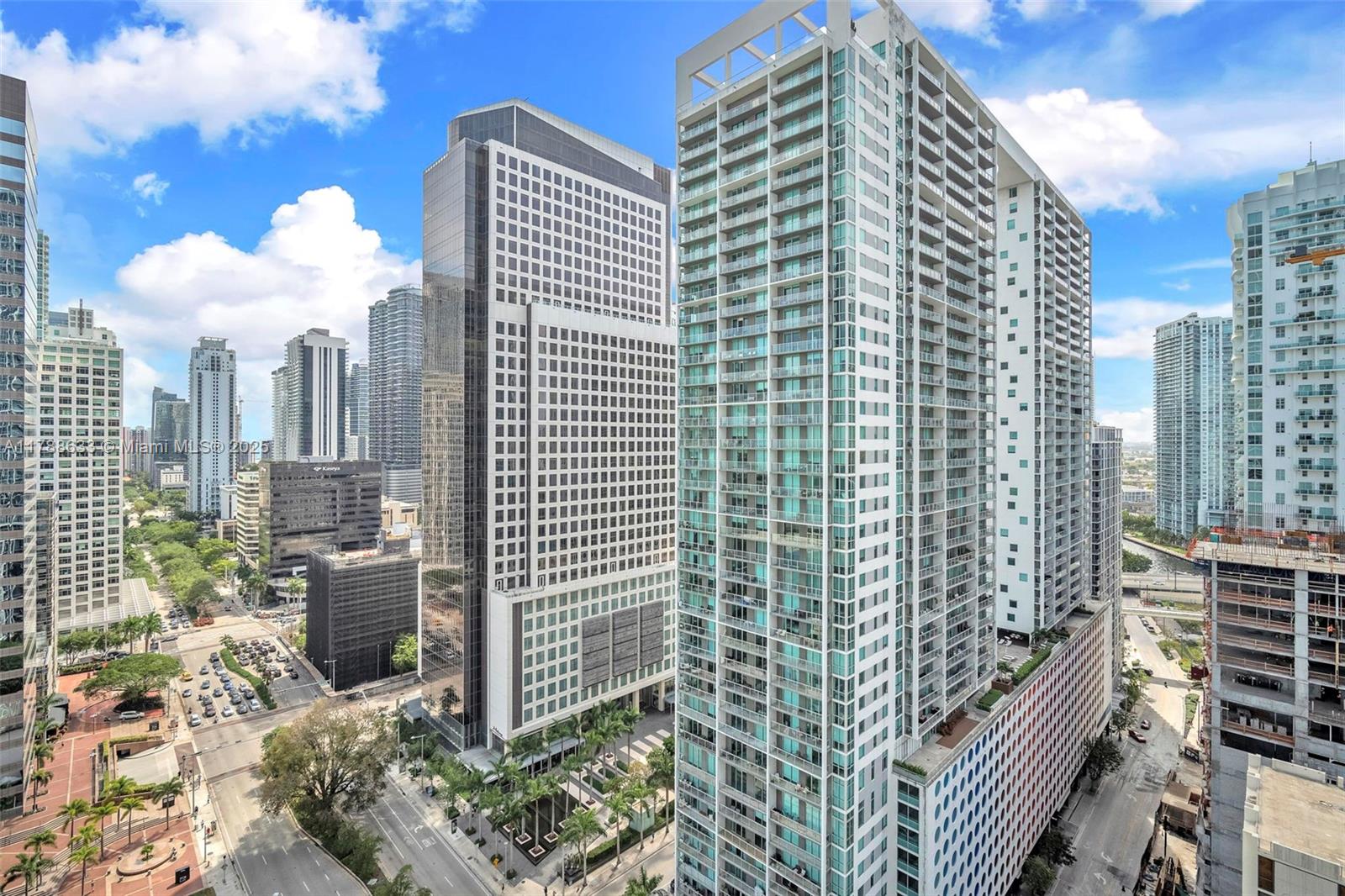 485 Brickell Avenue, Unit 2508 Miami, FL 33131 - Photo 20 of 20 a view of a city with tall buildings