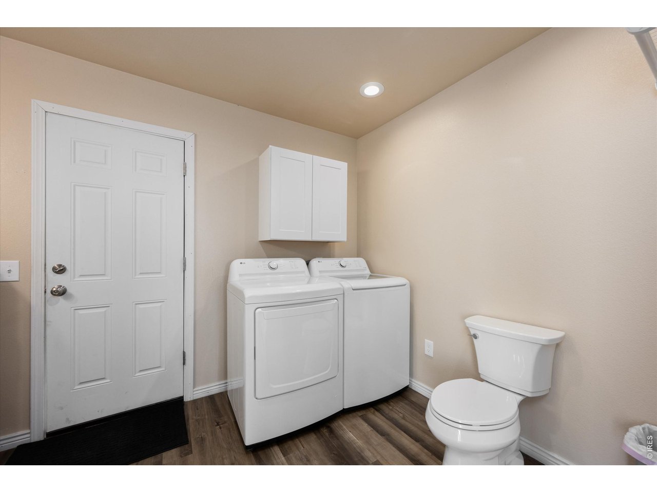 8626 County Road 22 Fort Lupton, CO 80621 - Photo 39 of 50 a bathroom with a toilet and a sink
