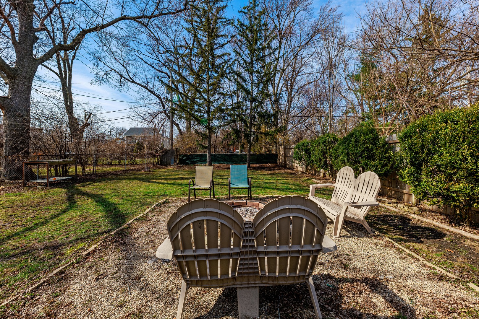 410 Repton Road Riverside, IL 60546 - Photo 27 of 30 a view of a chairs and table on the deck