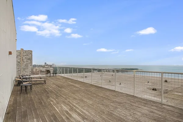 a view of an ocean and beach