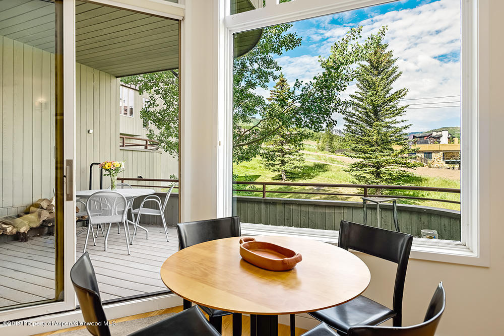 381 Ridge Road, Unit B2 Snowmass Village, CO 81615 - Photo 5 of 27 Deck off Living Room