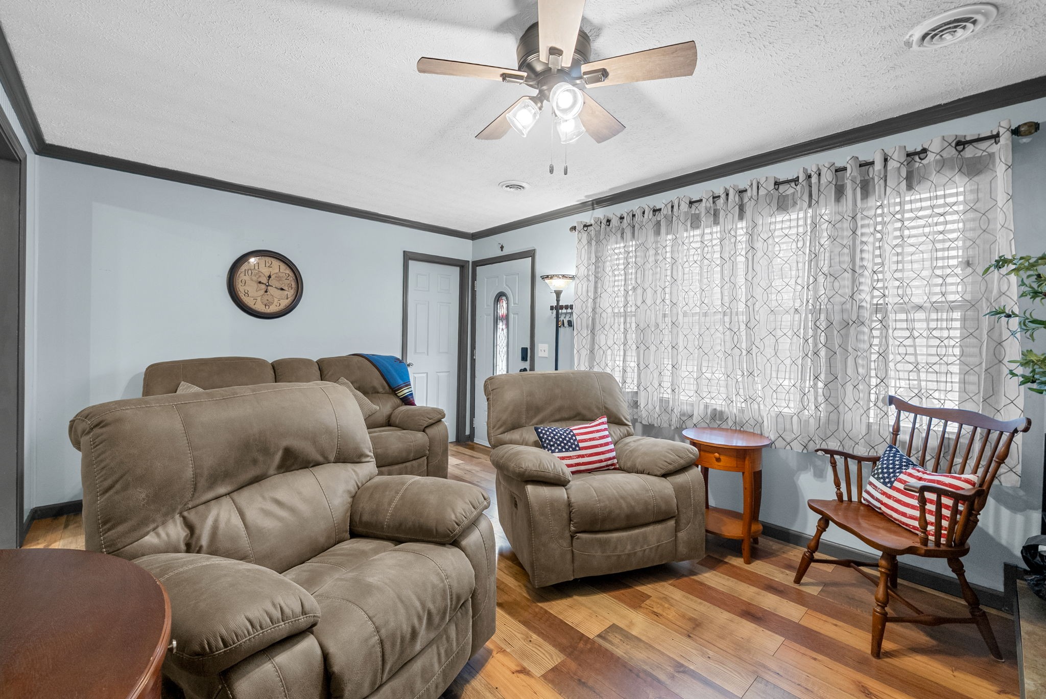 2126 Foster Road Cumberland Furnace, TN 37051 - Photo 12 of 42 a living room with furniture and a large window