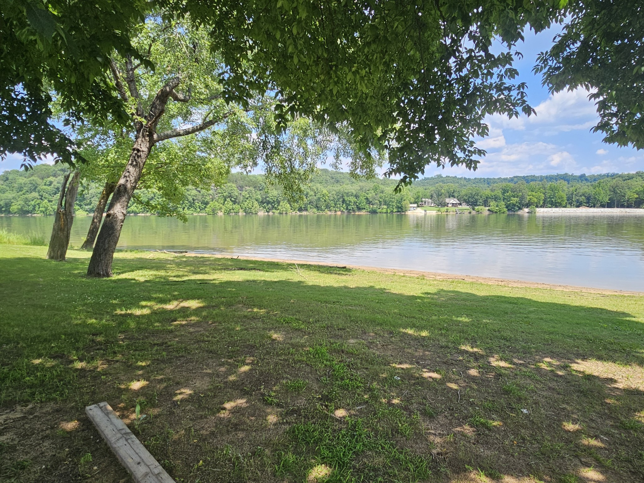 91 Creekside View Lane Decaturville, TN 38329 - Photo 54 of 57 a view of a lake with a yard