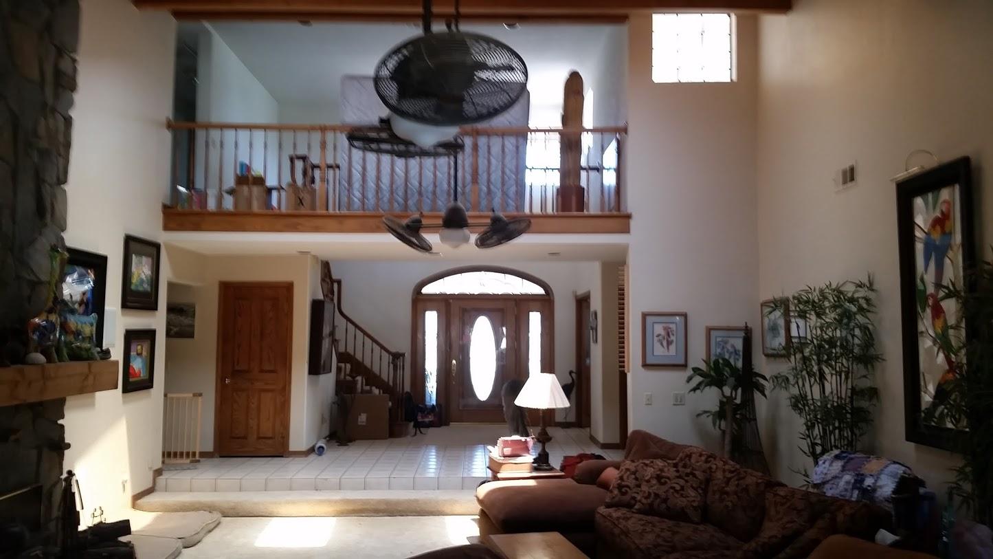 5616 West Ave M-4 Lancaster, CA 93536 - Photo 8 of 12 a front view of a house with entryway and entryway