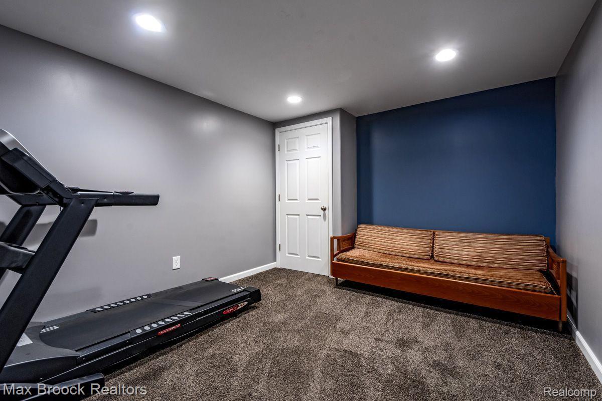 1898 Allenway Court Rochester, MI 48309 - Photo 25 of 33 Basement Flex Room - Office, Work-out Room, etc.