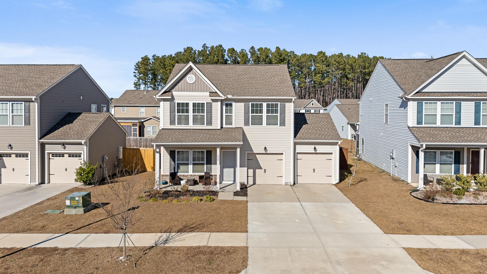 518 Killdeer Road Summerville, SC 29486 - Photo 25 of 27 Front of Home Aerial