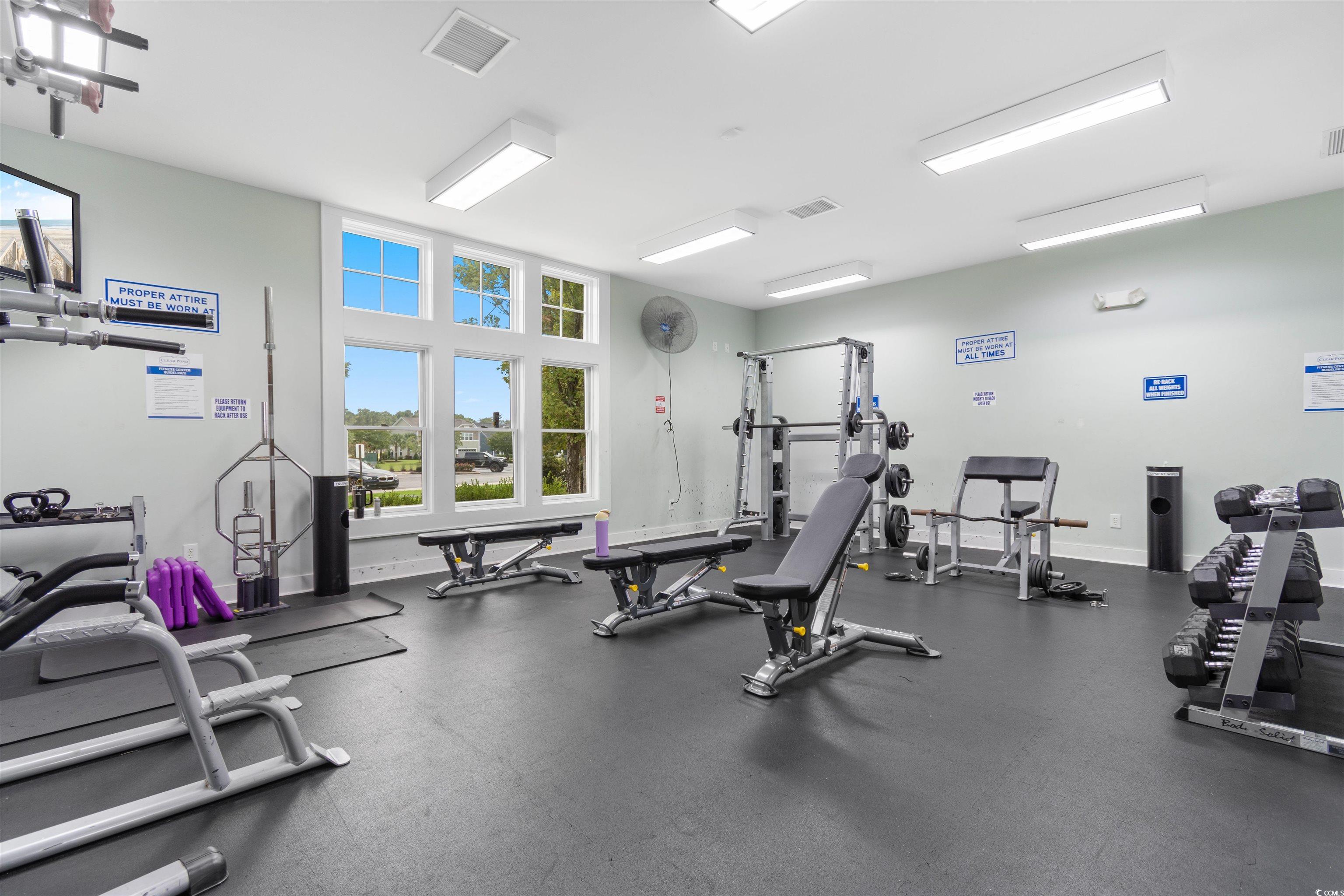 4059 Bayhill Street Myrtle Beach, SC 29579 - Photo 39 of 40 View of exercise room