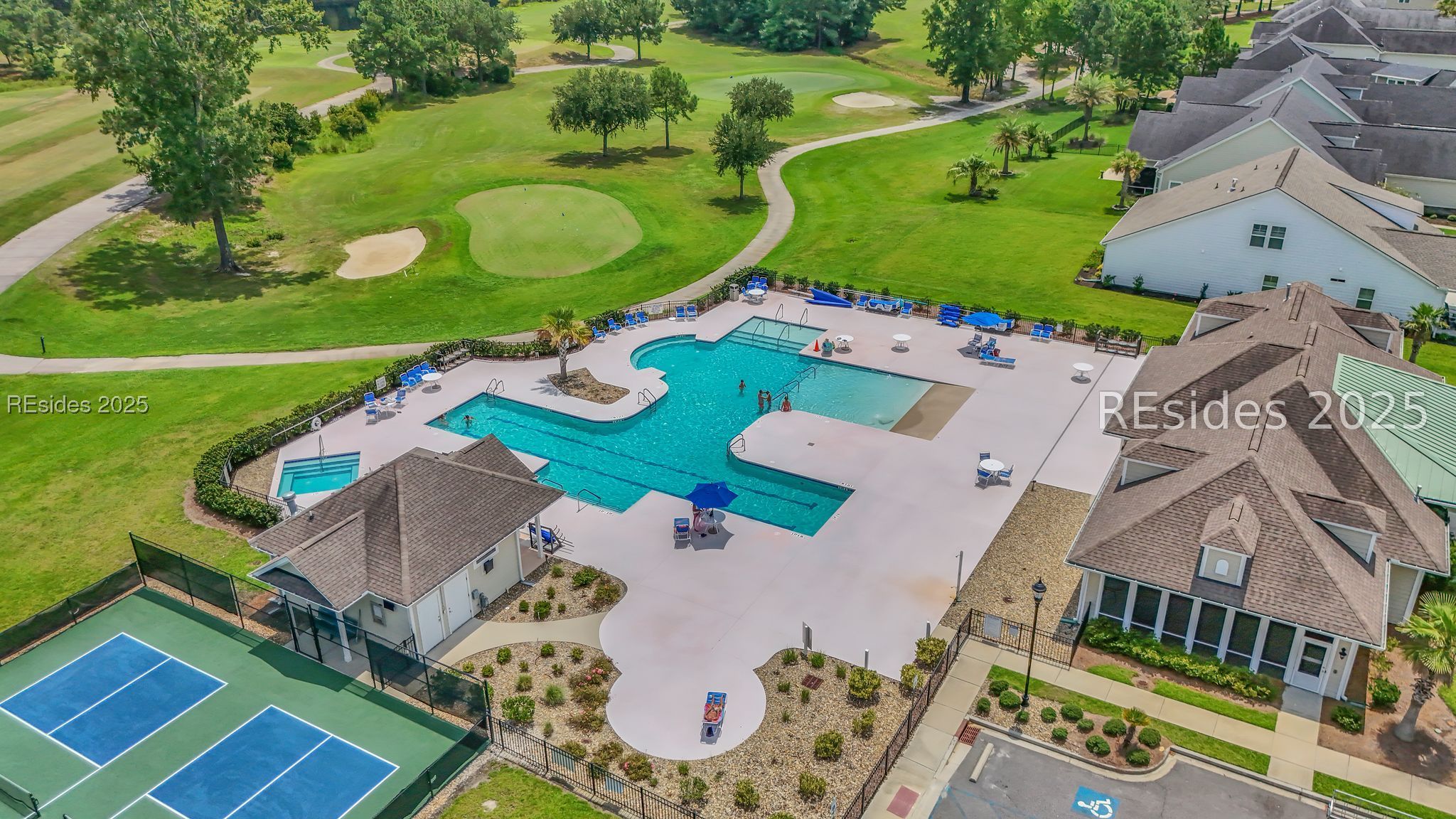165 Redbud Lane Hardeeville, SC 29927 - Photo 44 of 47 Zero Entry Pool with swim lanes