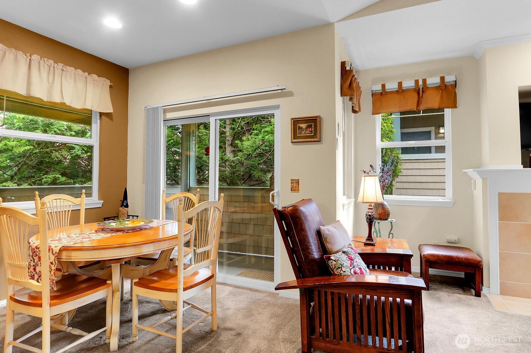1500 South 18th Street, Unit F202 Renton, WA 98055 - Photo 6 of 20 a view of a dining room with furniture window and outside view