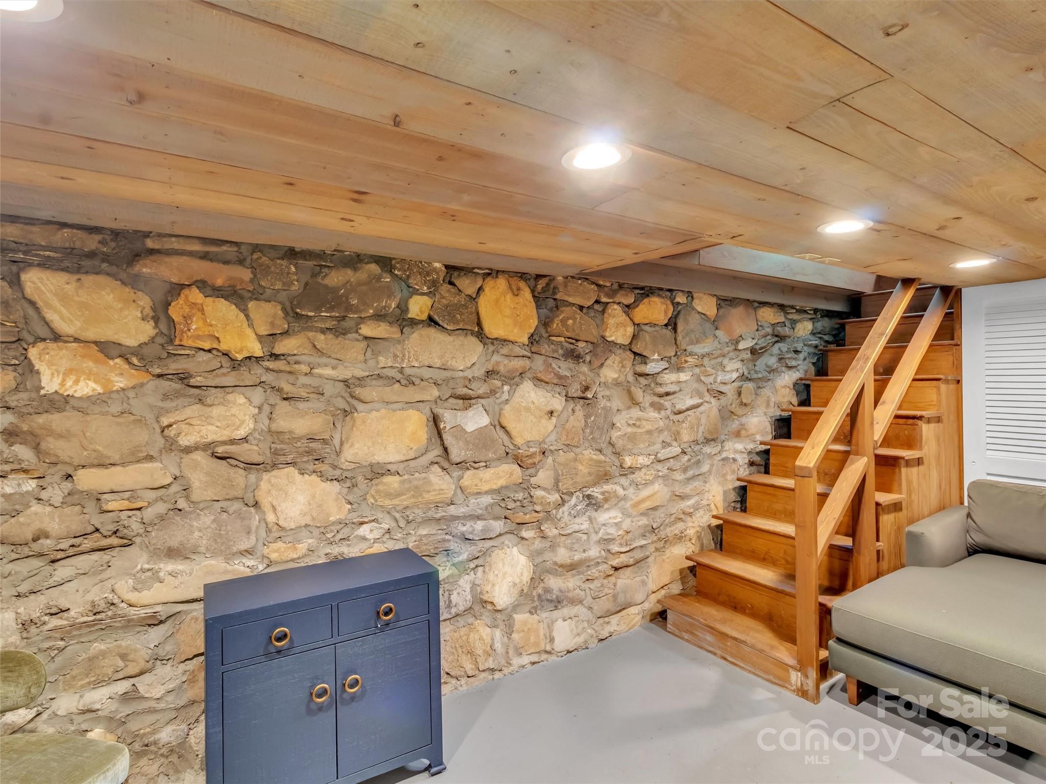 88 Plott Valley Road Waynesville, NC 28786 - Photo 39 of 48 a view of wooden staircase