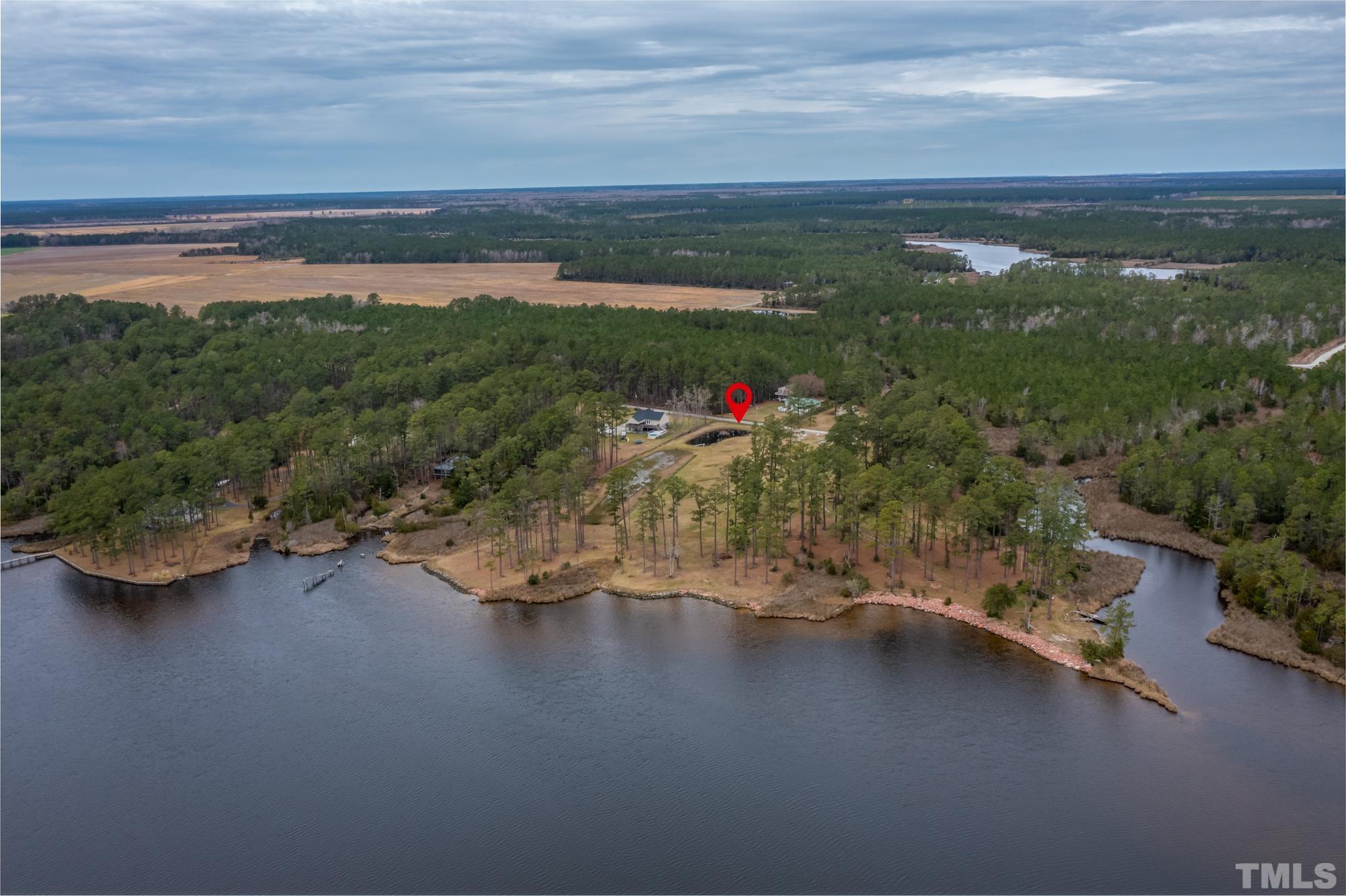 307 Griggs Road Vandemere, NC 28587 - Photo 11 of 45 a view of a street with an ocean and trees