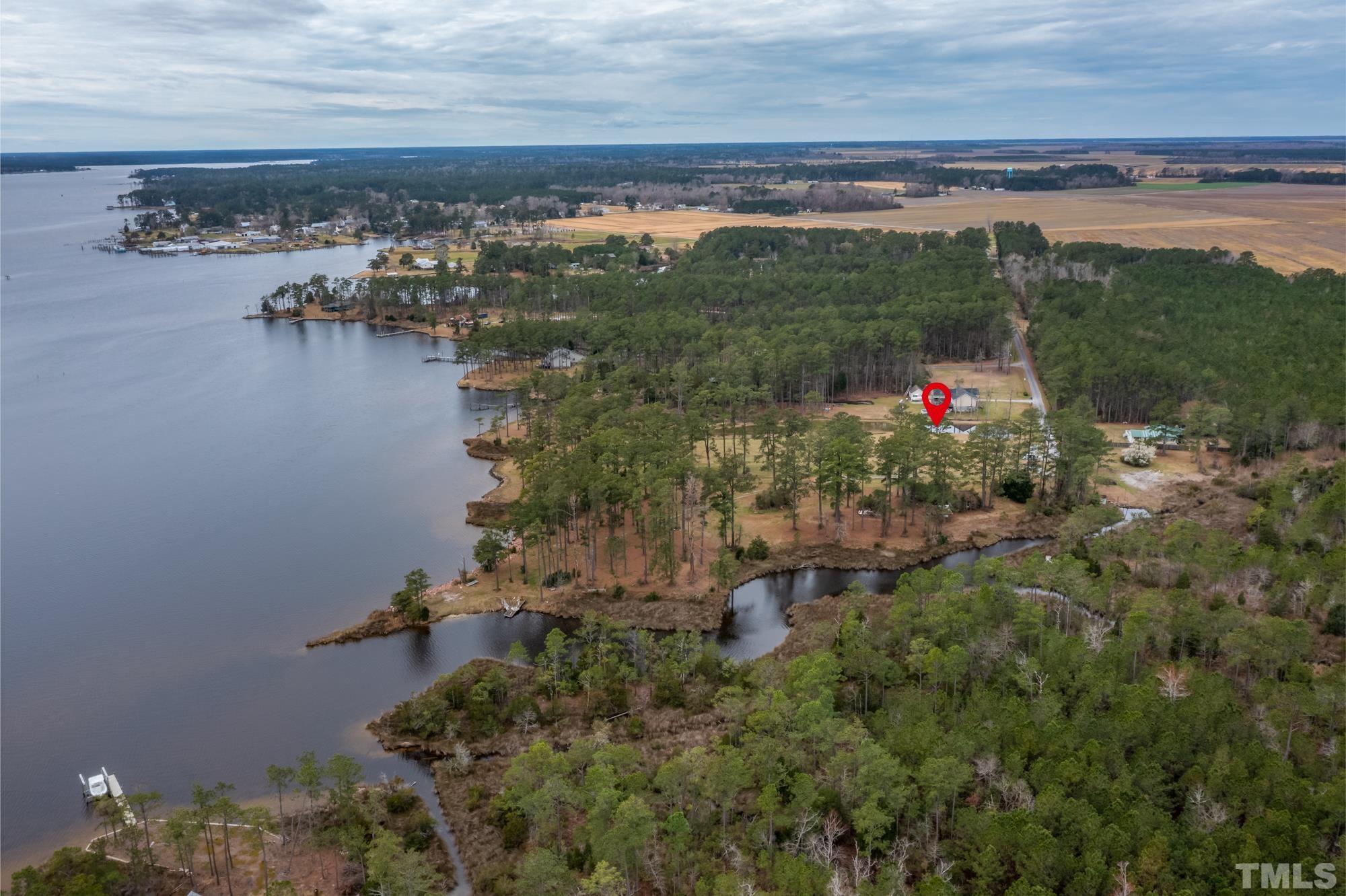 307 Griggs Road Vandemere, NC 28587 - Photo 18 of 45 a view of a lake