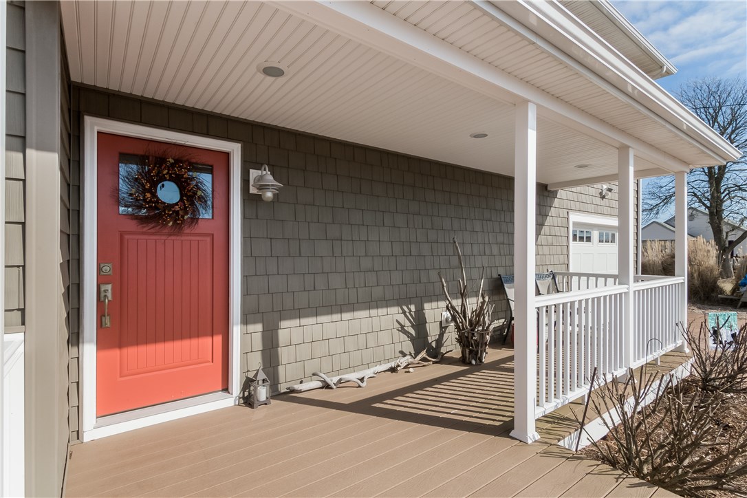 13 Nautilus Road Narragansett, RI 02882 - Photo 2 of 40 Inviting covered porch with composite decking.