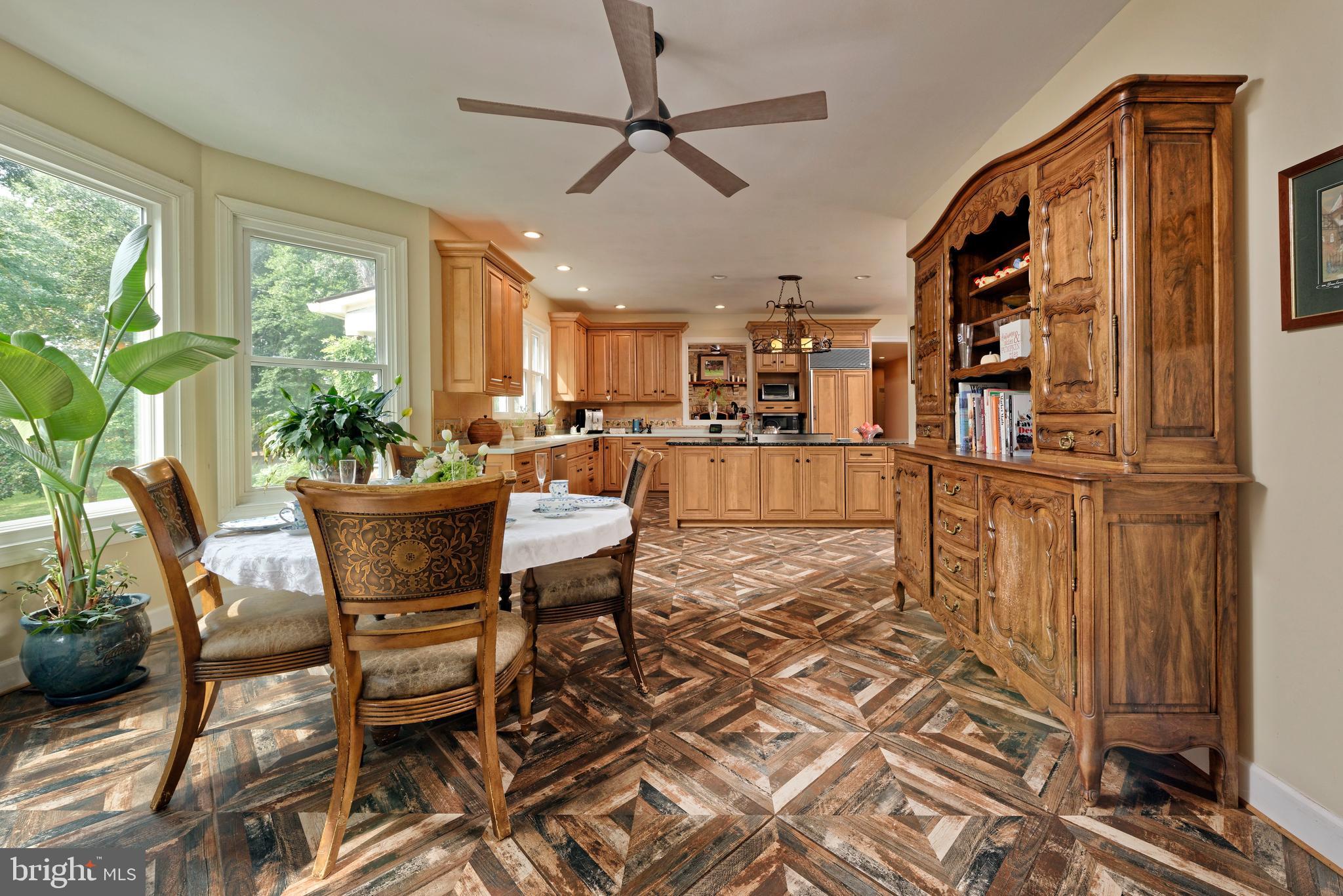 36775 Leith Lane Middleburg, VA 20117 - Photo 14 of 70 a view of a dining room with furniture window and outside view