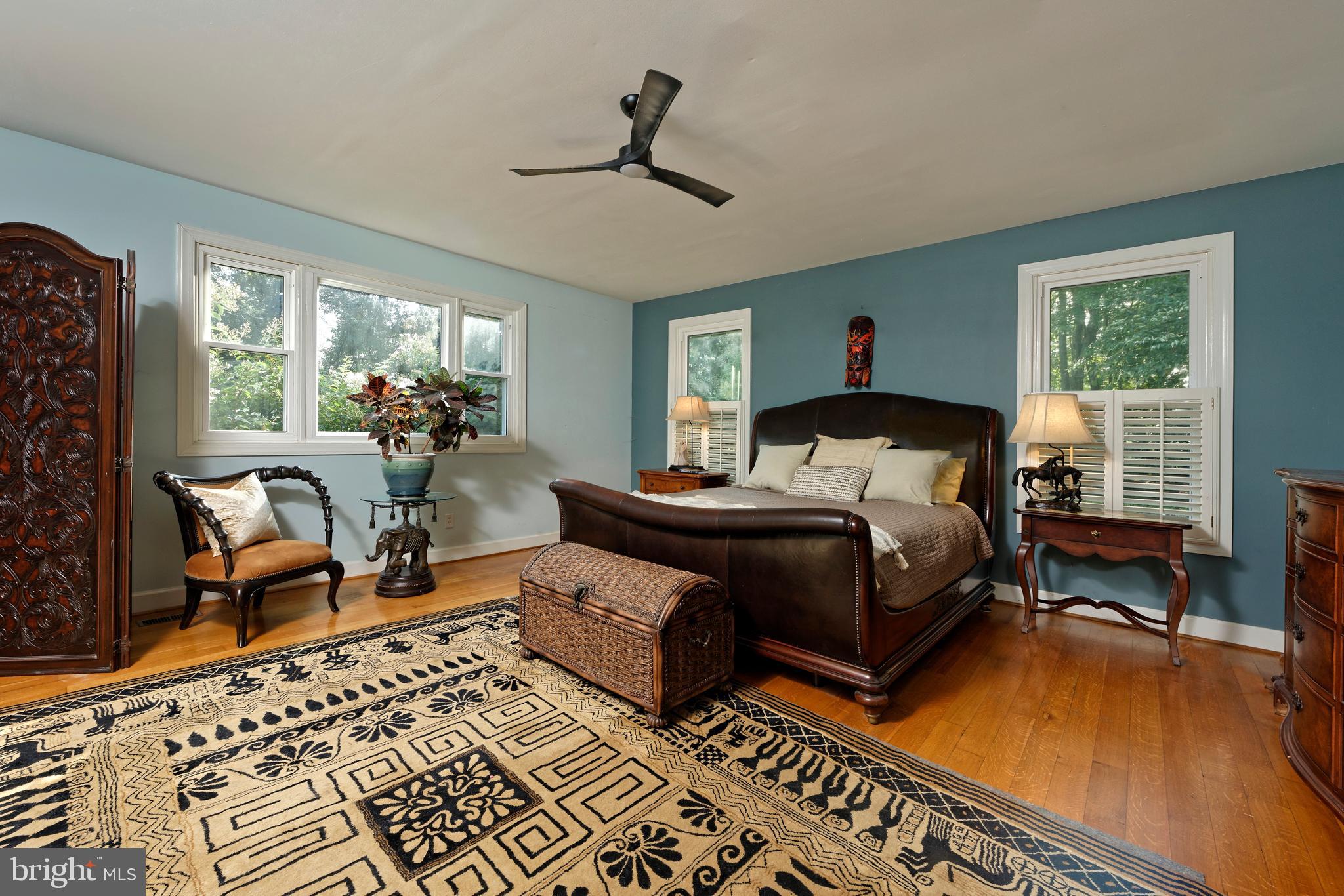 36775 Leith Lane Middleburg, VA 20117 - Photo 18 of 70 a bedroom with a bed a couch and a window