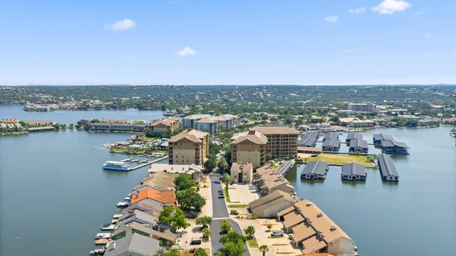 a view of a city with tall buildings