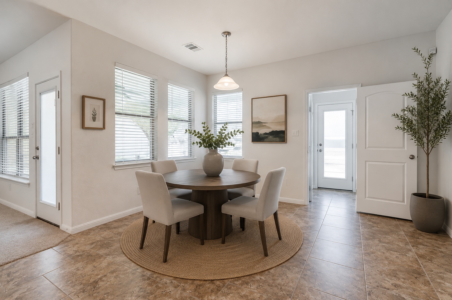 1019 Powell Kyle, TX 78640 - Photo 4 of 14 Virtually staged dining area off kitchen.
