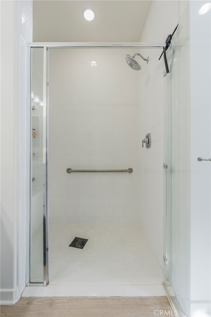 409 Mallorca Lane Brea, CA 92823 - Photo 17 of 40 a bathroom with a shower