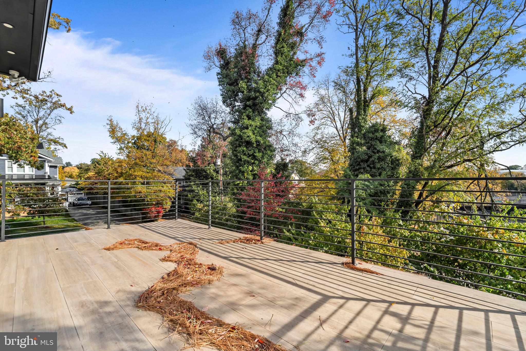 4246 15th Street North Arlington, VA 22207 - Photo 29 of 72 a view of a backyard of the house