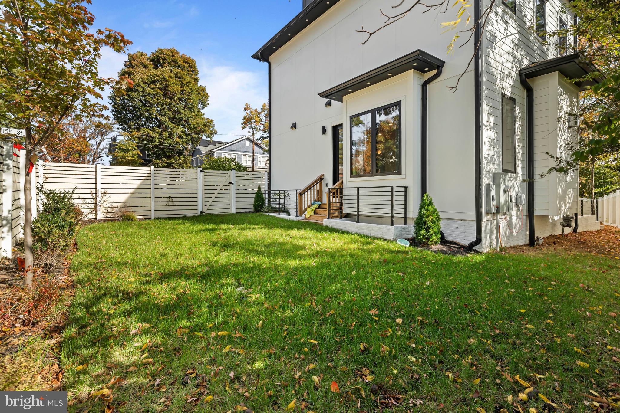 4246 15th Street North Arlington, VA 22207 - Photo 67 of 72 a view of a house with backyard and a tree