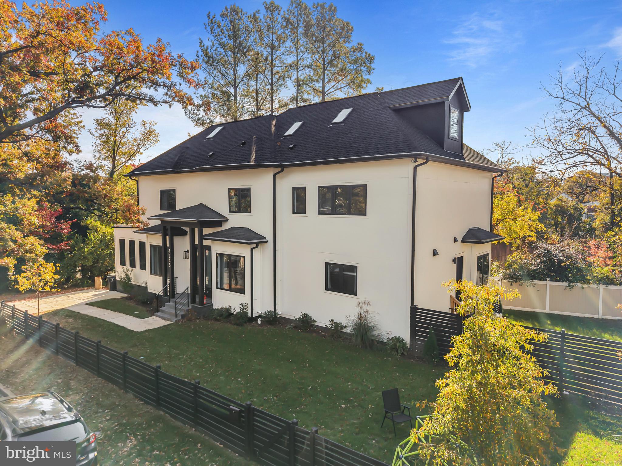 4246 15th Street North Arlington, VA 22207 - Photo 71 of 72 a front view of a house with garden