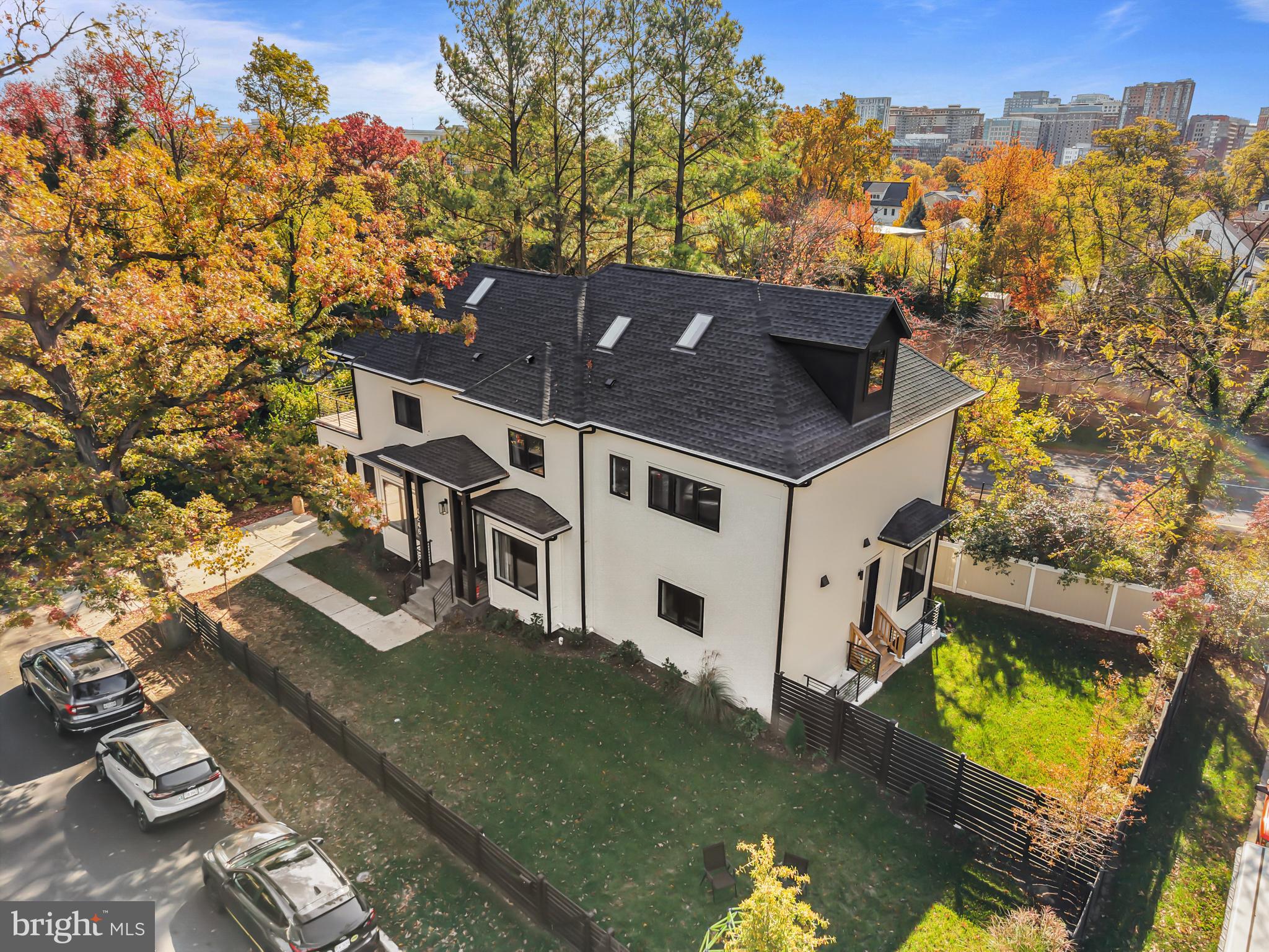 4246 15th Street North Arlington, VA 22207 - Photo 72 of 72 a aerial view of a house with a yard
