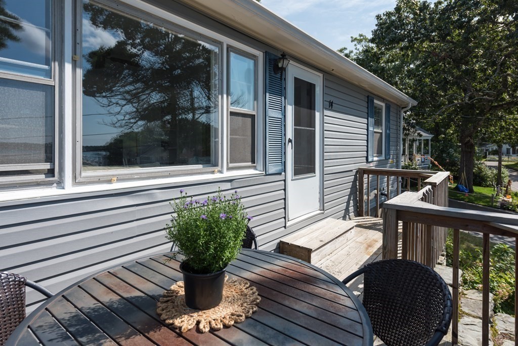 14 Gray Street Wareham, MA 02532 - Photo 5 of 33 a view of a two chairs in the roof deck