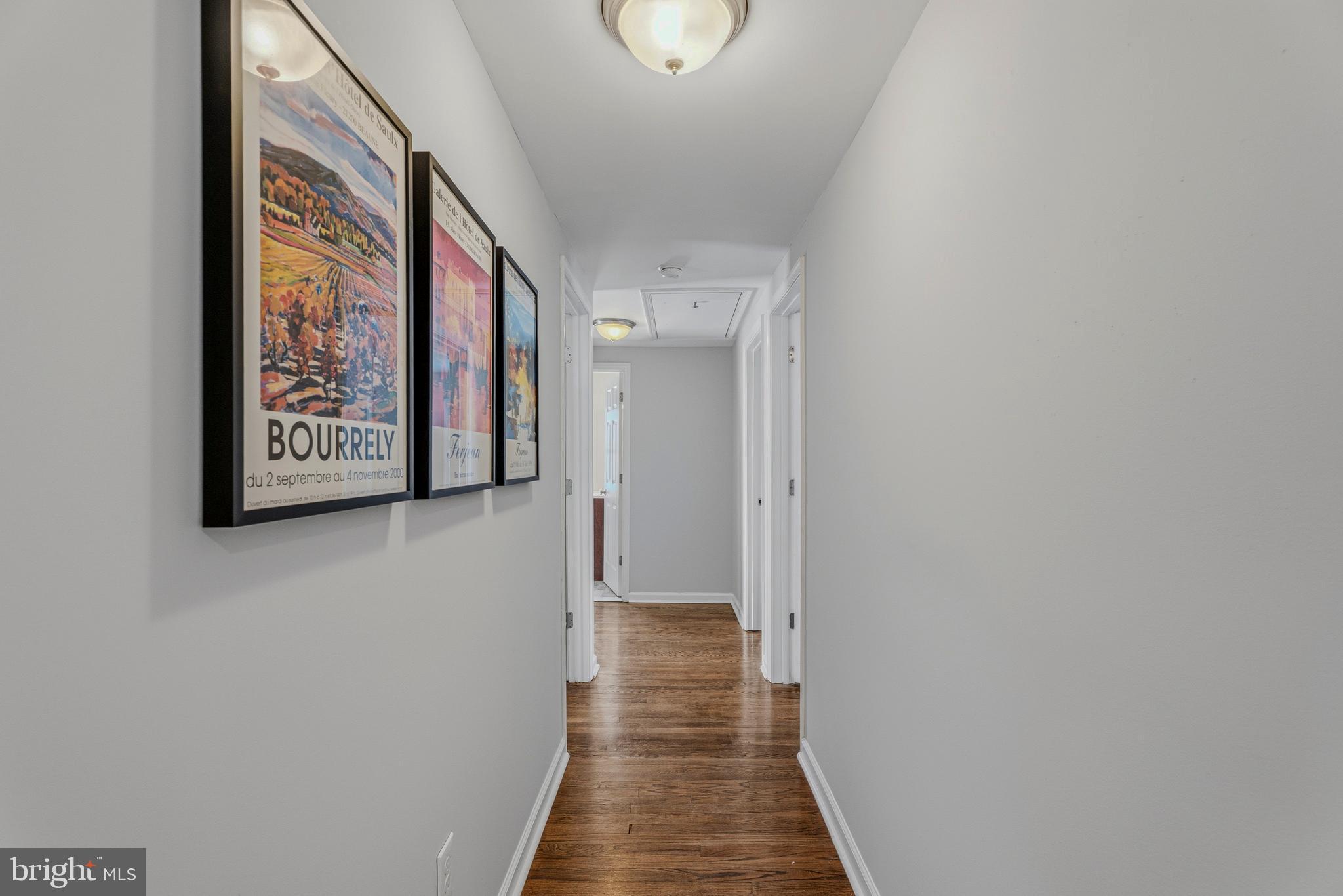 506 Brook Road Baltimore, MD 21286 - Photo 24 of 56 a view of a hallway with wooden floor
