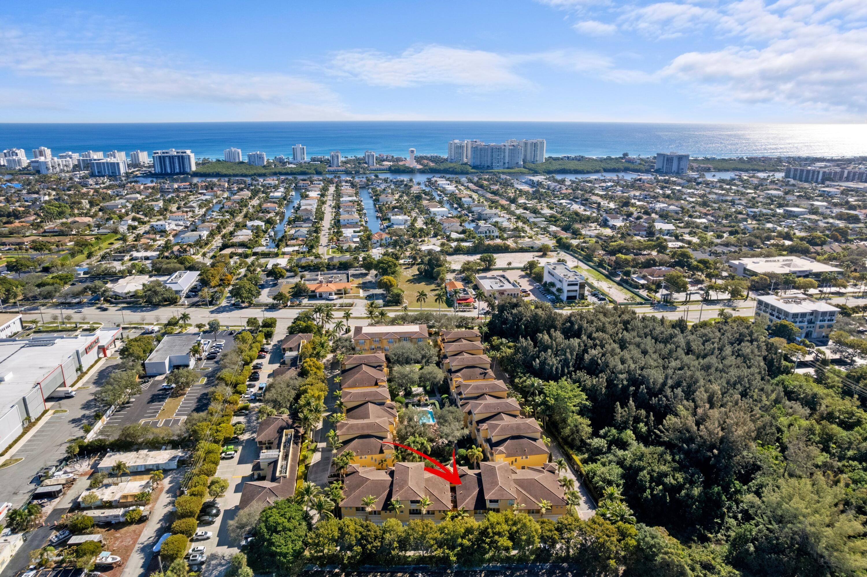230 Northeast 69th Circle Boca Raton, FL 33487 - Photo 34 of 49 an aerial view of a city