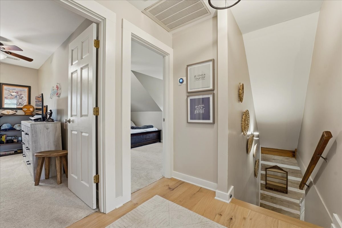 2254 Osburn Road Arrington, TN 37014 - Photo 25 of 55 a view of a hallway with workspace and living room