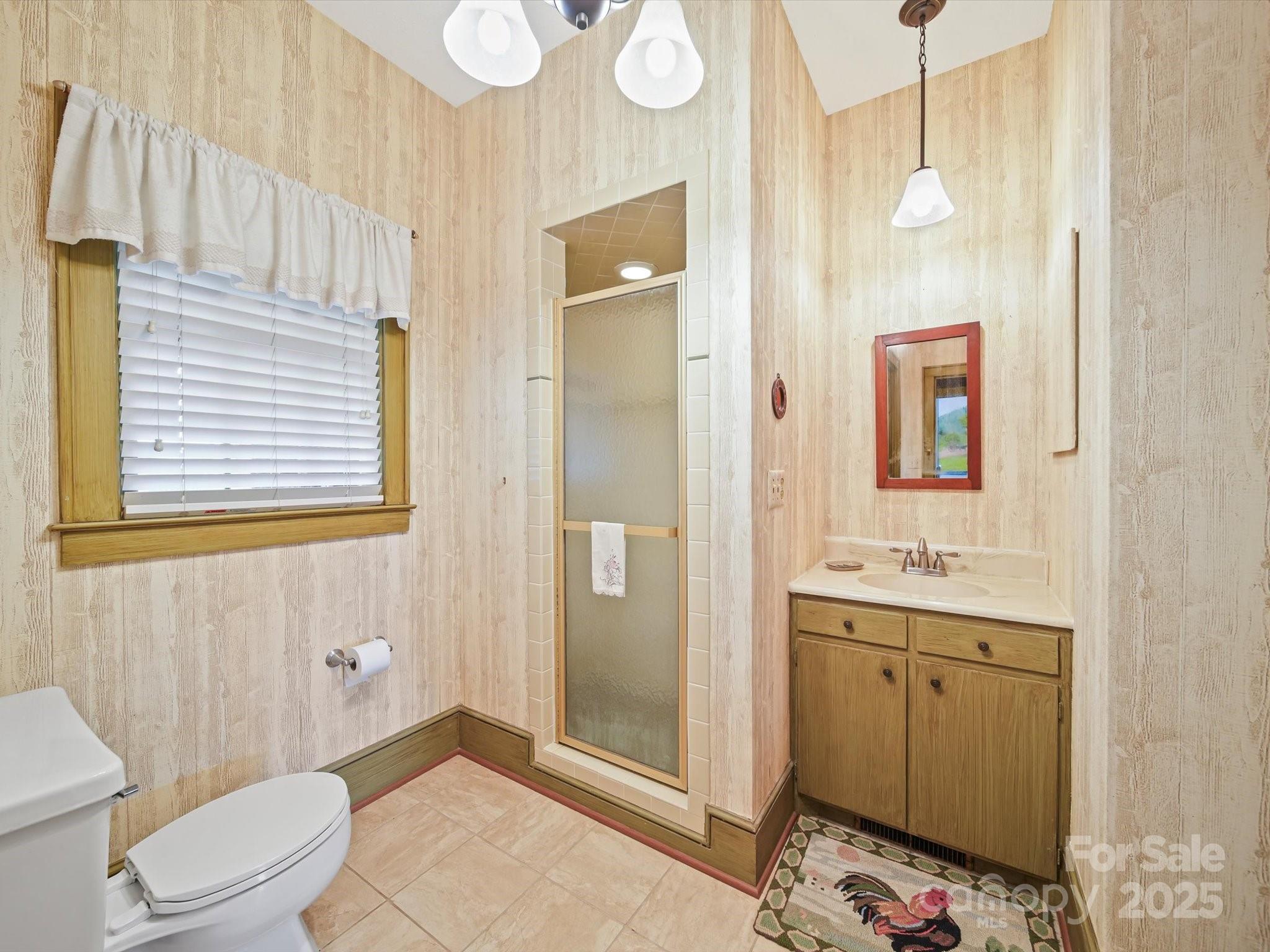 16801 Randalls Ferry Road Norwood, NC 28128 - Photo 16 of 48 a bathroom with a sink a toilet and shower
