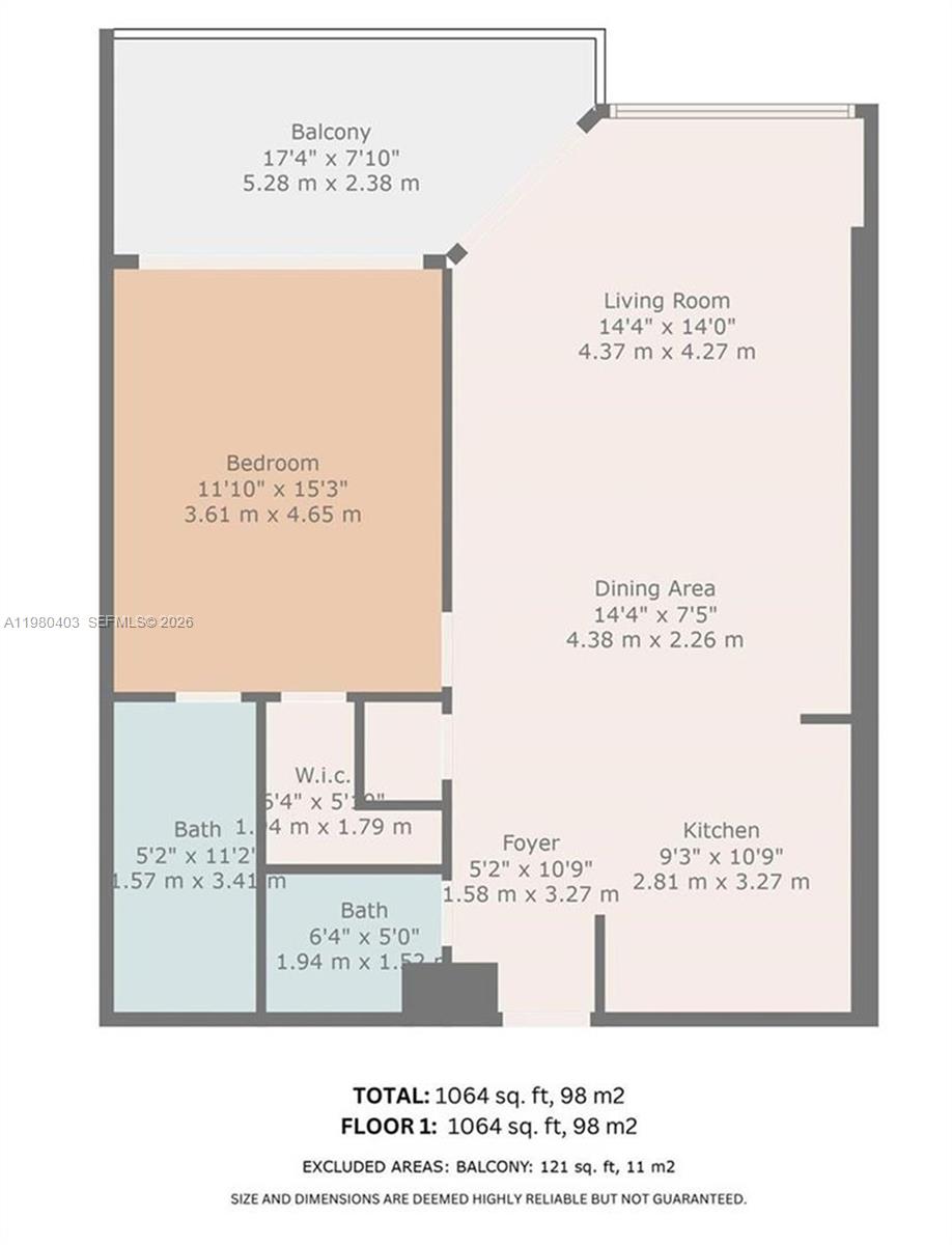 1901 Brickell Avenue, Unit B1407 Miami, FL 33129 - Photo 25 of 37