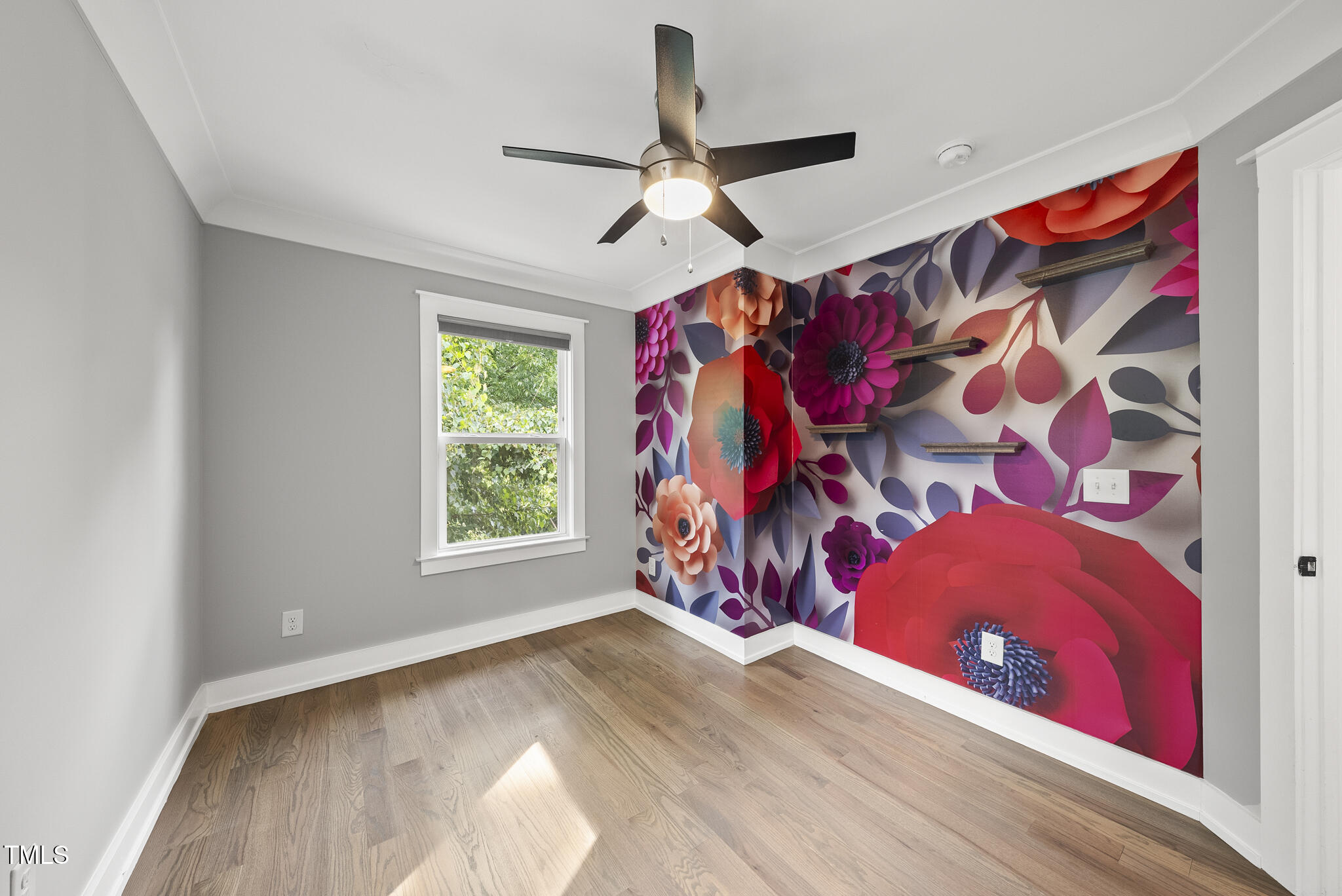 1529 Battery Drive Raleigh, NC 27610 - Photo 21 of 34 wooden floor in a room with a window