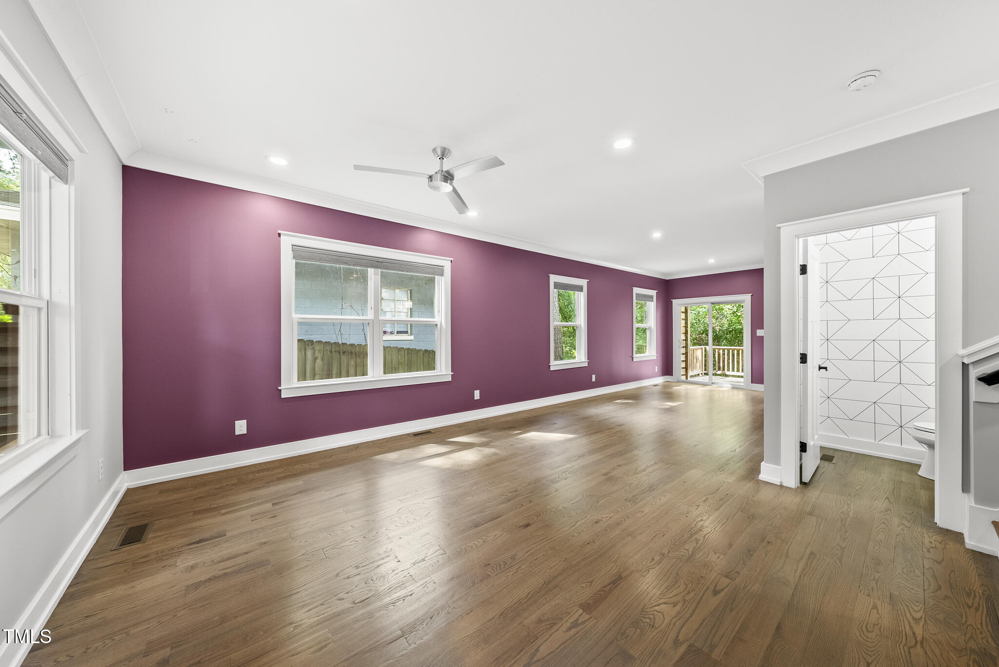 1529 Battery Drive Raleigh, NC 27610 - Photo 3 of 34 a view of livingroom with hardwood floor and window