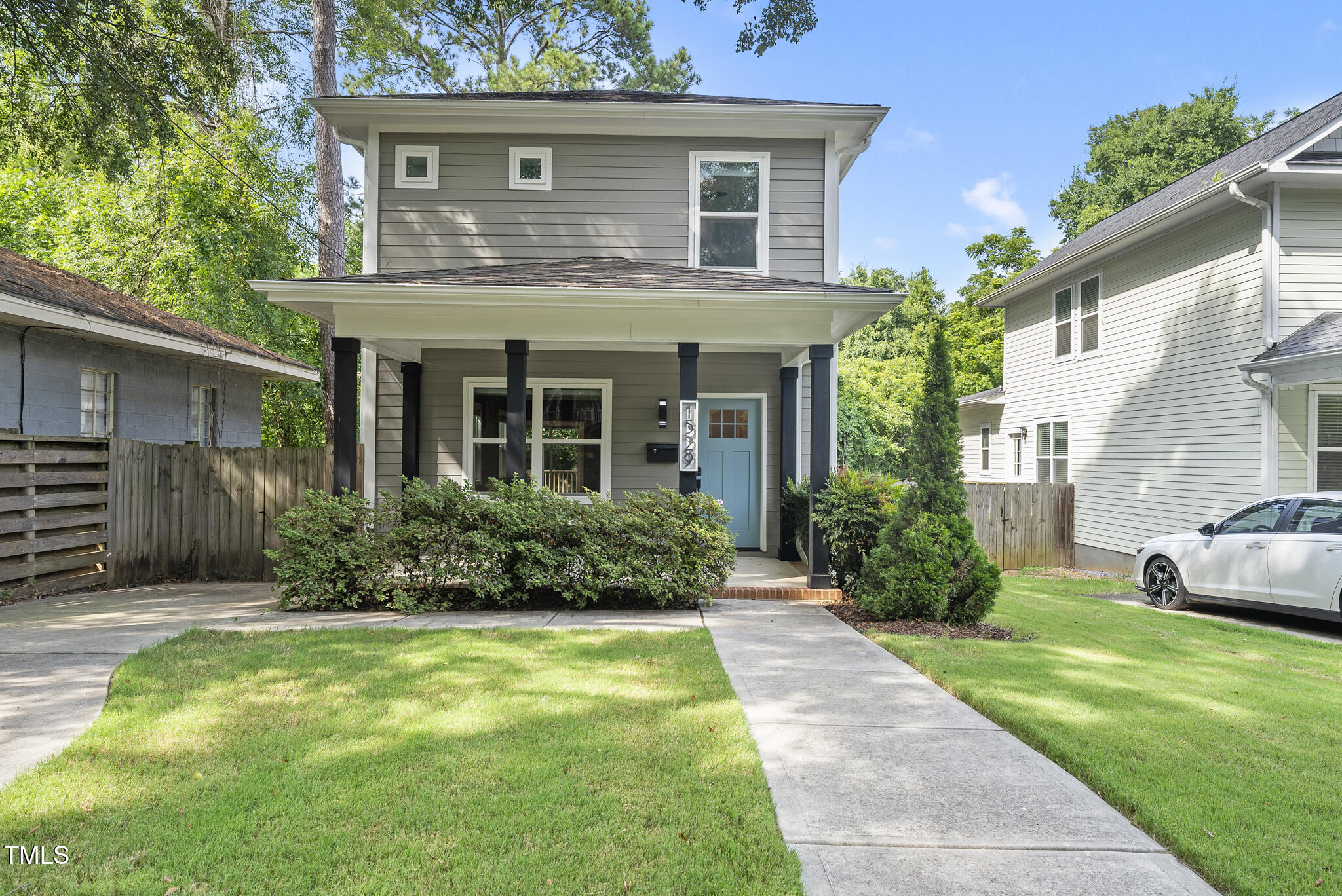 1529 Battery Drive Raleigh, NC 27610 - Photo 33 of 34 a view of an house with backyard space and garden