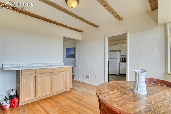 a kitchen with a sink