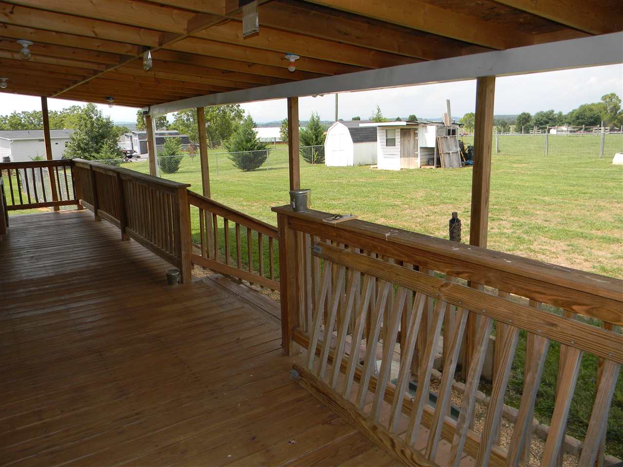 86 Middle Lane Road Grottoes, VA 24441 - Photo 15 of 50 a view of a porch