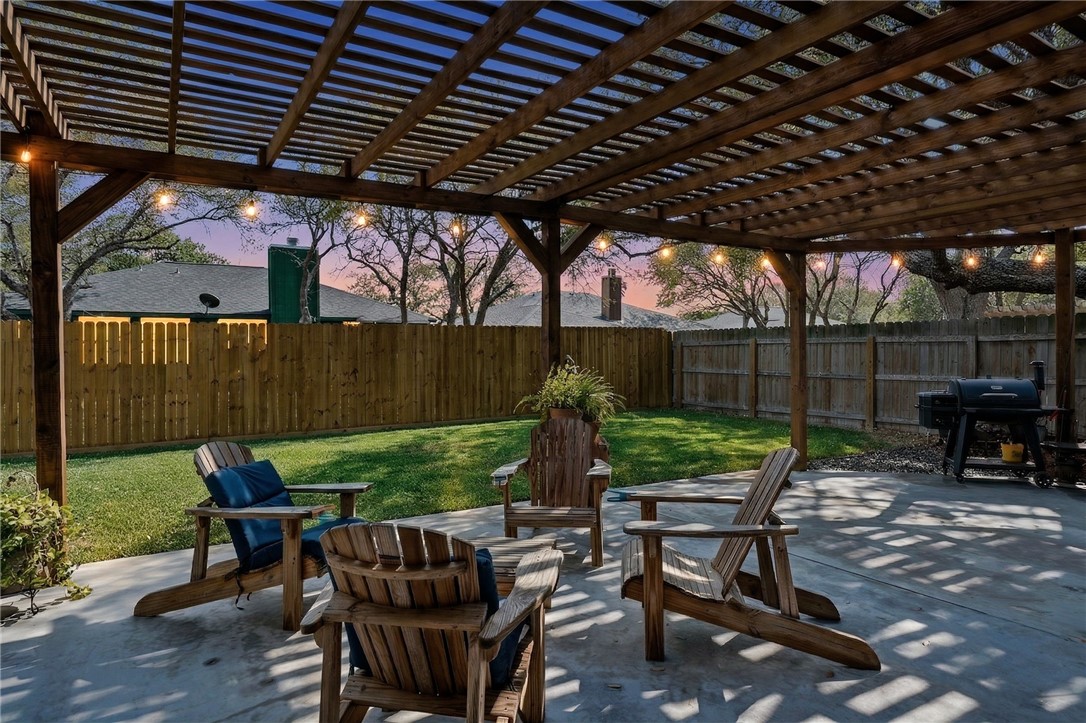 2169 Timberleaf Circle Ingleside, TX 78362 - Photo 35 of 36 a patio with an outdoor space