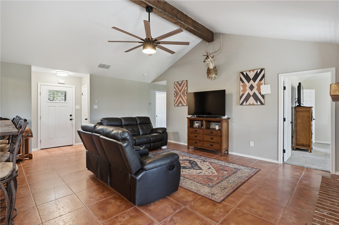 2169 Timberleaf Circle Ingleside, TX 78362 - Photo 9 of 36 a living room with furniture and a flat screen tv
