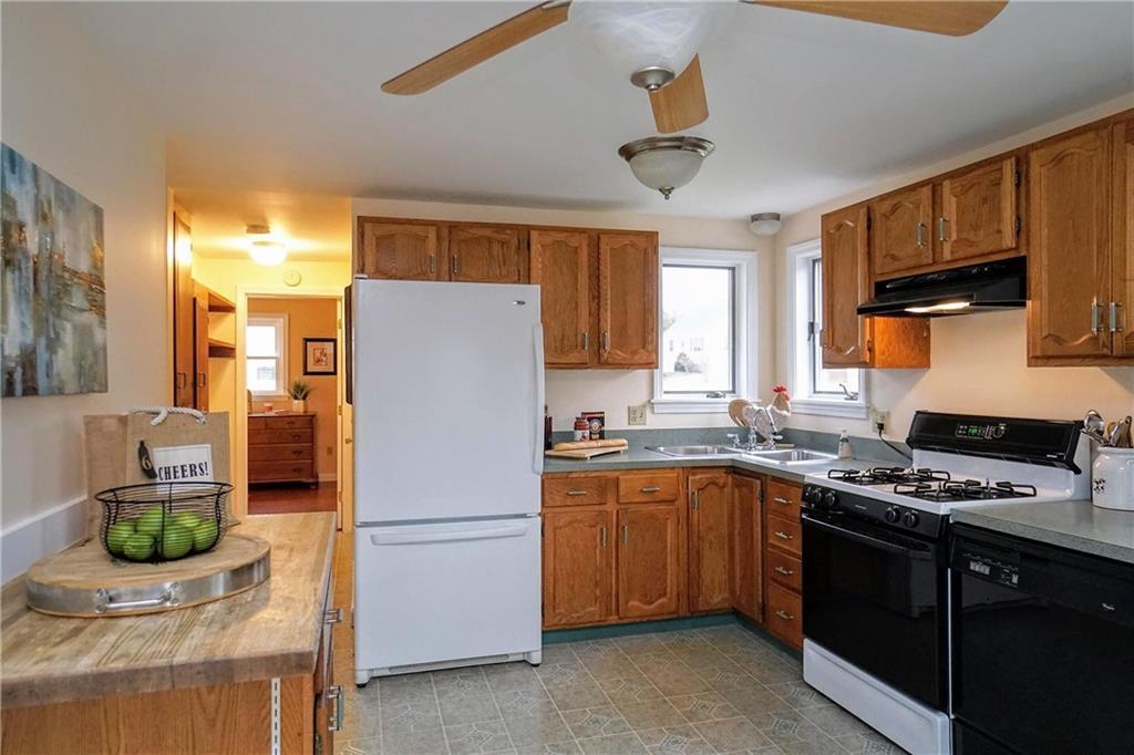86 Murray Street Portland, ME 04103 - Photo 3 of 27 Tiled kitchen with corner sink...