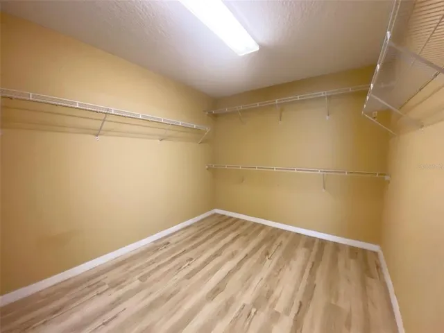 a view of a room with an empty space